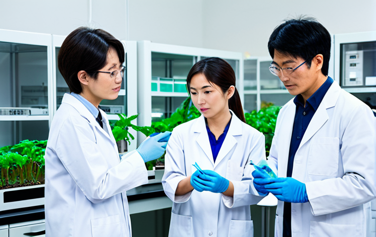 환경관리사 이직 시 고려할 사항 - **Prompt:** A professional Japanese woman in a modest business suit stands confidently in a modern T...