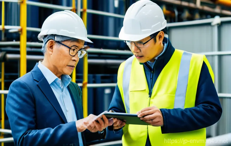 환경관리사 취업 후 직무 교육 - **Prompt: "A diverse team of professionals, including men and women of various ages and ethnicities ...