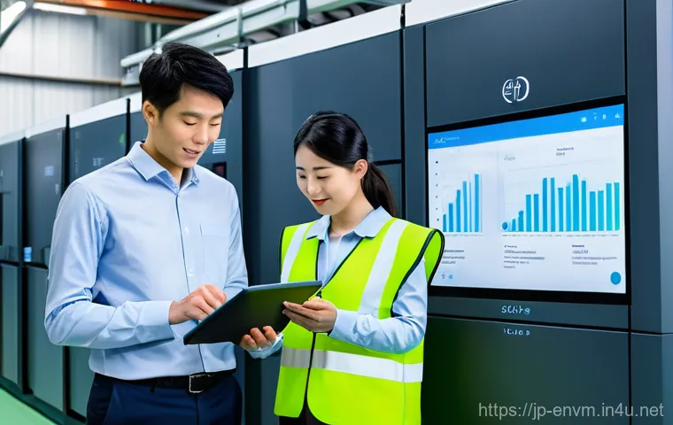 환경관리사 실무에서 자주 접하는 문제들 - **Image Prompt 1: Collaborative GHG Emission Management**
A diverse team of four Japanese enviro... 환경관리사 실무에서 자주 접하는 문제들 - **Image Prompt 1: Collaborative GHG Emission Management**
A diverse team of four Japanese enviro...