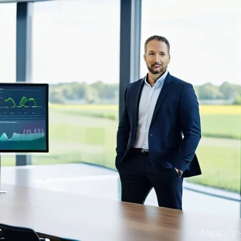 환경관리사와 환경분석 기법 - **"A modern, well-lit corporate boardroom where a diverse team of environmental management professio...