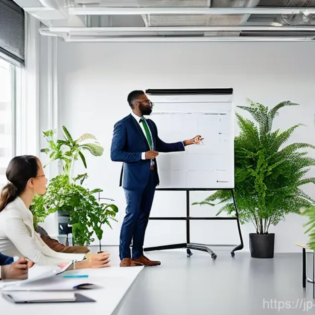 환경관리사 시험 접수 기한 - **Prompt:** A diverse group of professionals, including men and women, collaboratively working in a ...